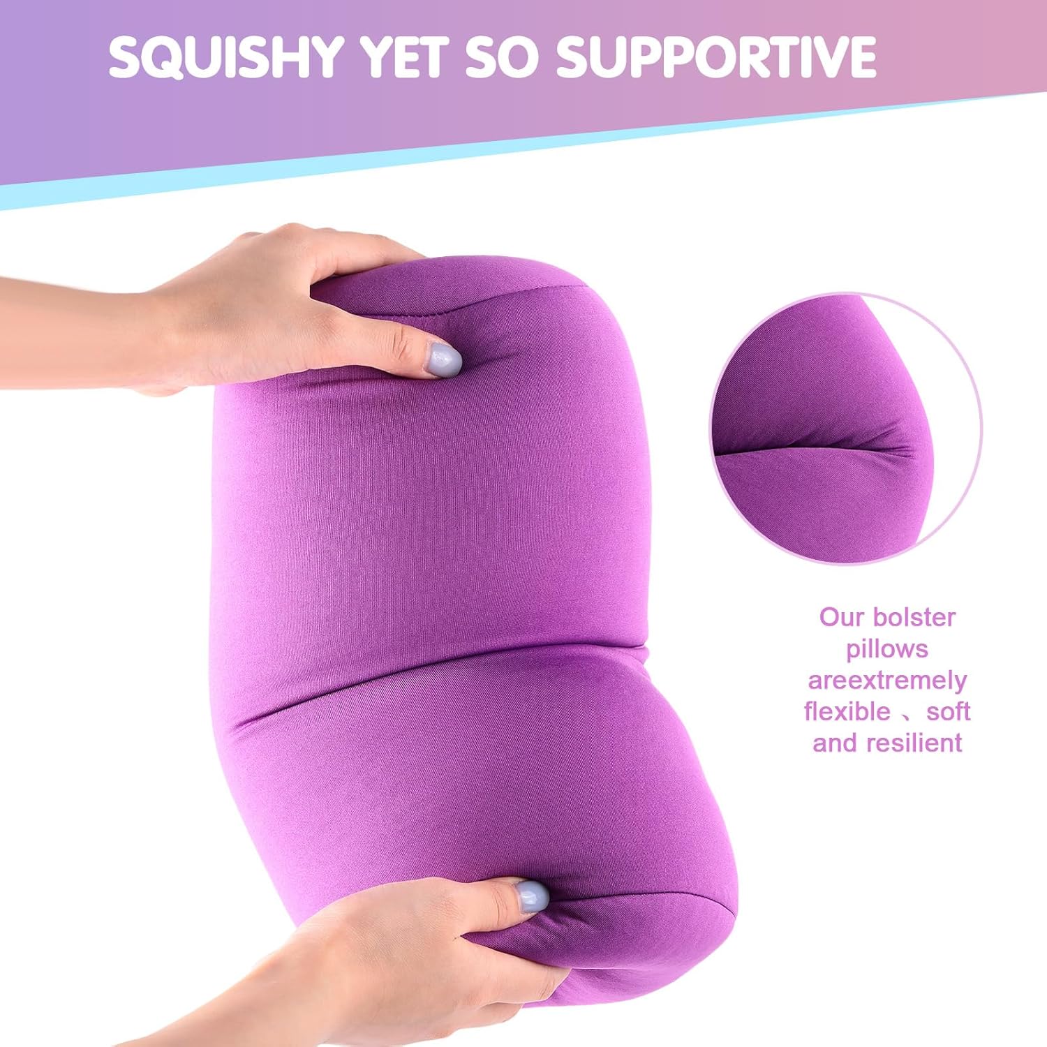 4 almohadas cilíndricas de microperlas para el cuello, almohada cilíndrica de tubo suave y blando, para dormir, sofá, cama, hogar, viajes, cabeza,