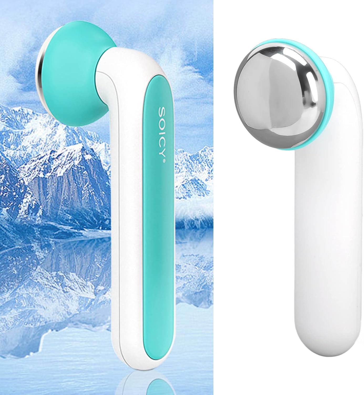 Facial Massage, Facial Massage to Reduce, Portable Relieffor Women from Puffiness Closing Pores Reducing Sunburn