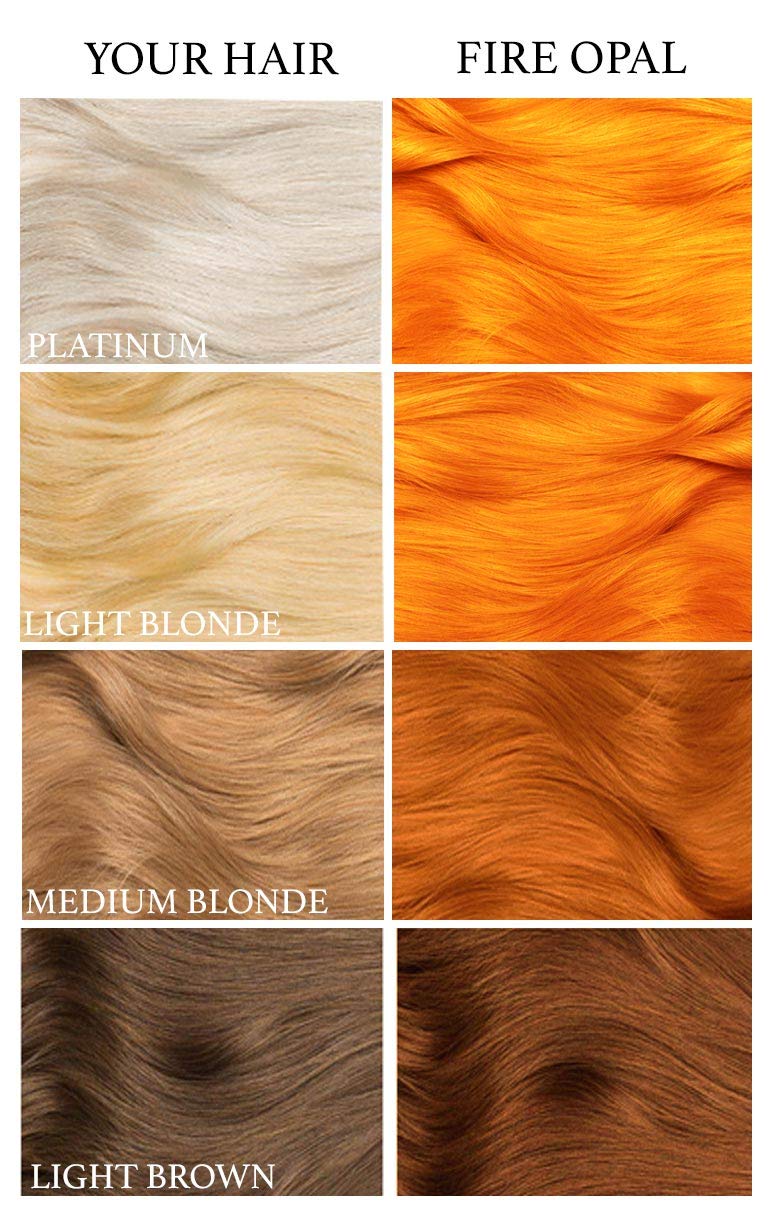 Lunar Tides – Color de cabello semipermanente (43 colores) (Ópalo de fuego)