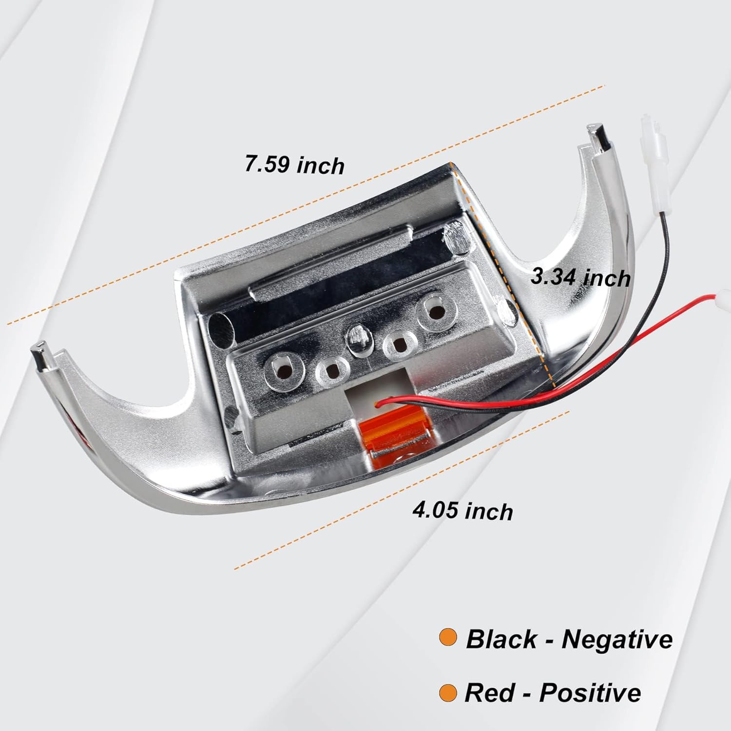NTHREEAUTO 2 luces LED para guardabarros delanteros y traseros, compatibles con Harley Road King Electra Glide Ultra Classic Heritage Softail