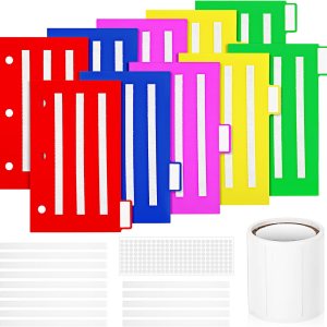 10 separadores de carpetas de color, herramientas pequeñas de comunicación para programación visual, tarjetas de fotos con 100 etiquetas adhesivas, 10 separadores de carpetas de color, herramientas pequeñas de comunicación para programación visual, tarjetas de fotos con 100 etiquetas adhesivas,