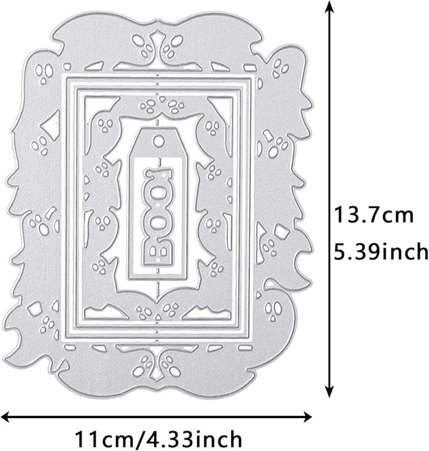 Troqueles para álbumes de recortes, troqueles de corte de metal de Navidad para hacer tarjetas, plantilla de papel para manualidades, plantillas de