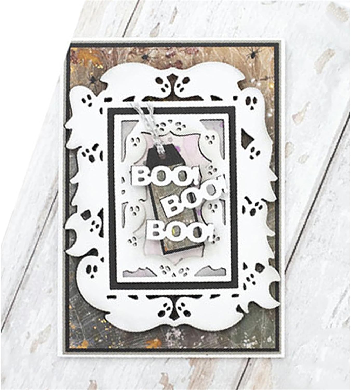 Troqueles para álbumes de recortes, troqueles de corte de metal de Navidad para hacer tarjetas, plantilla de papel para manualidades, plantillas de