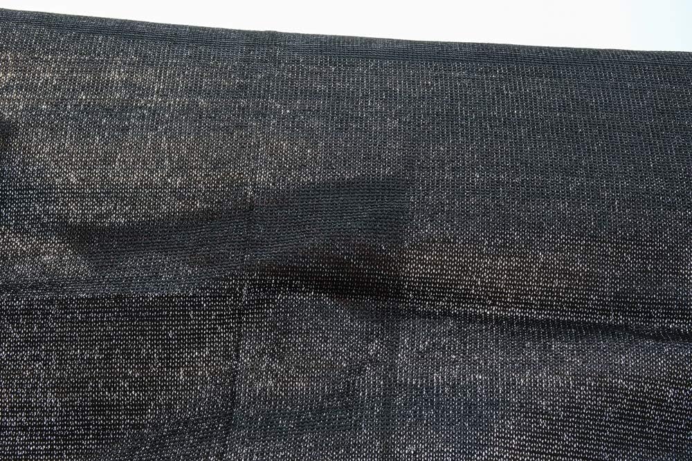 Mytee Products Lona de malla negra de 8 x 10 pies, 90 % sombra, cubiertas de invernadero, protección solar, red de tela para perreras para mascotas