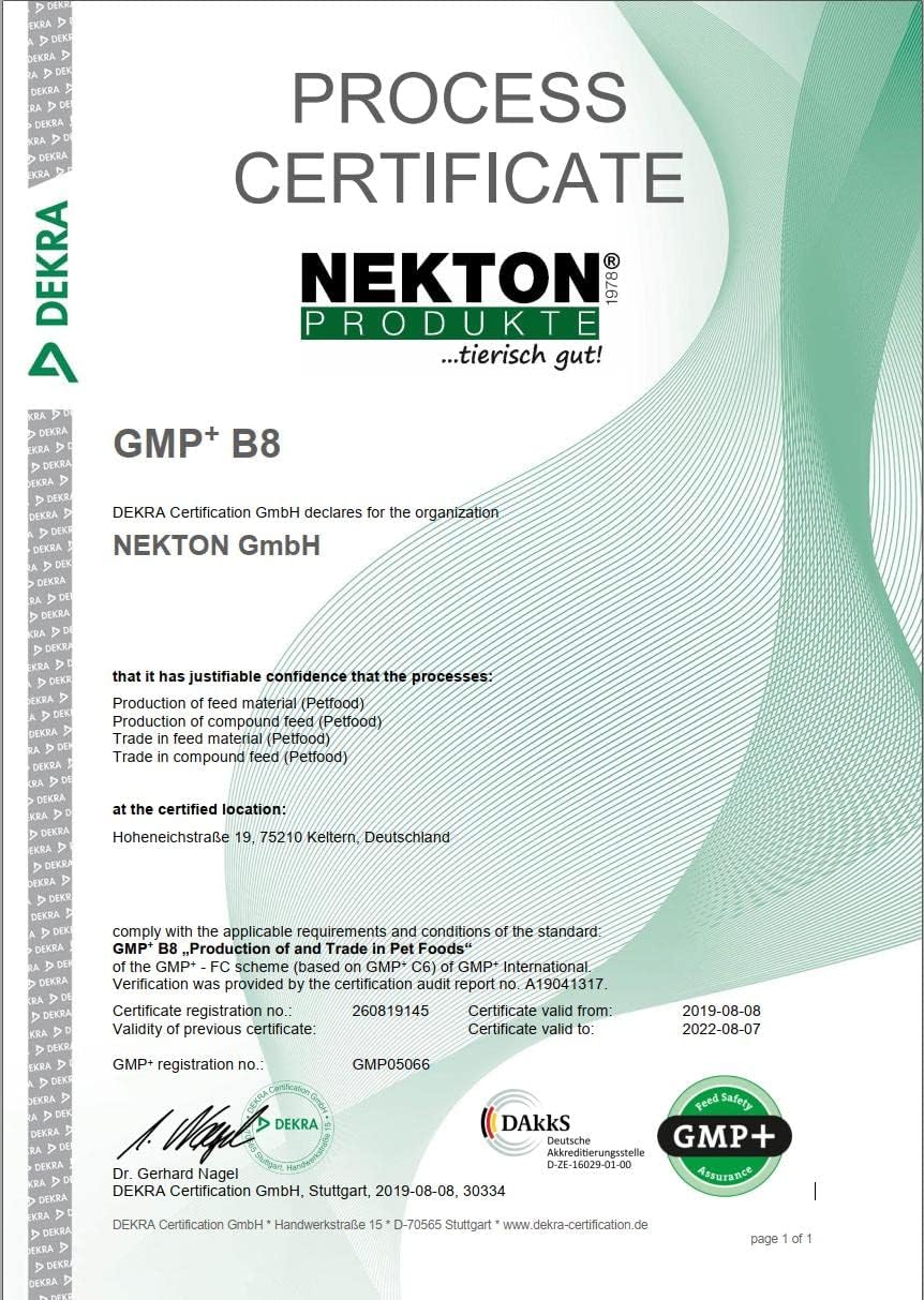 Nekton Calcio Plus – Calcio con Magnesio y Vitaminas, Blanco, 140g5 oz