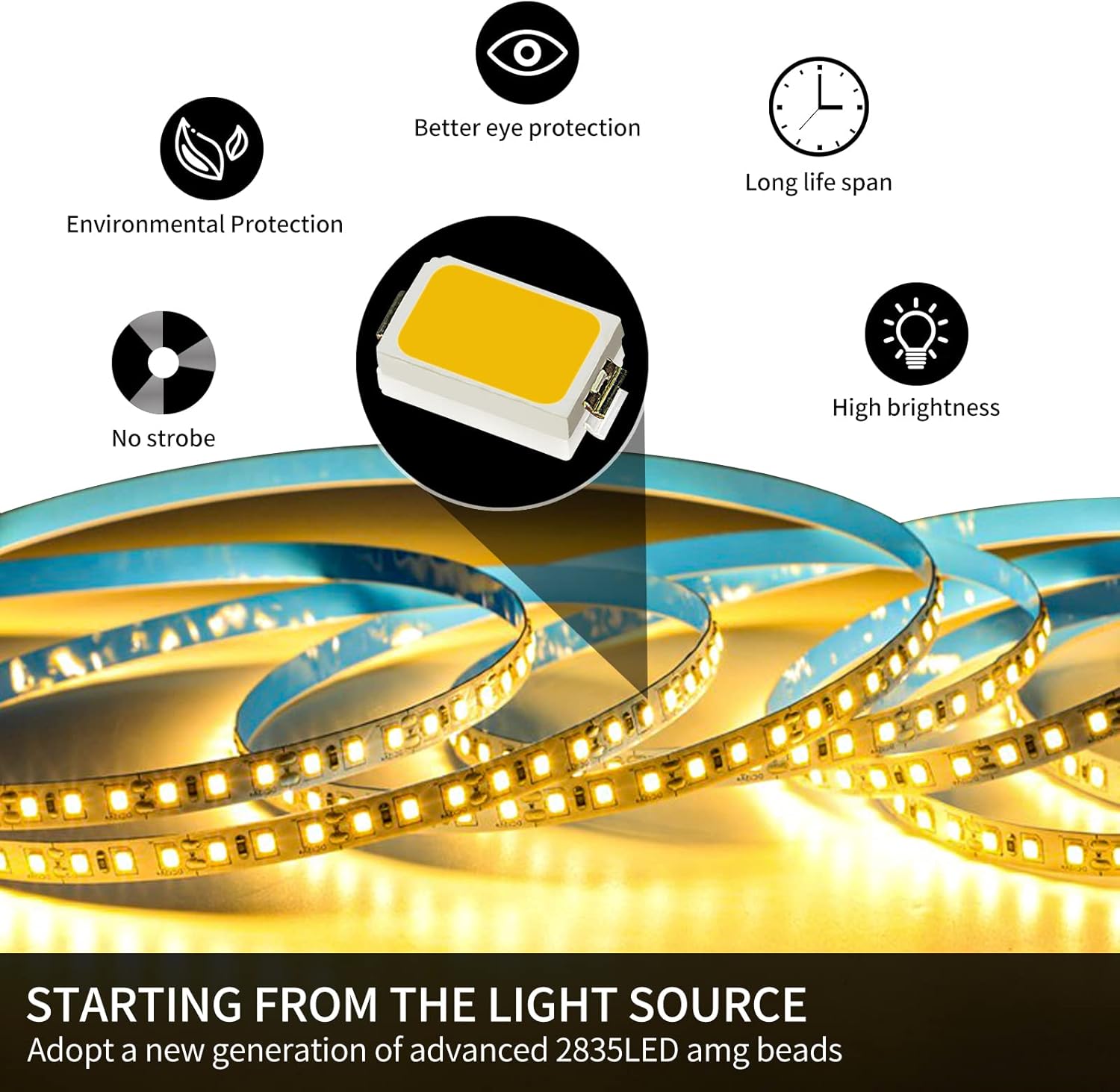 Lámpara colgante de techo moderna, lámpara LED con control remoto regulable de 3 modos de color y brillo, luces colgantes antiparpadeo, lámpara de