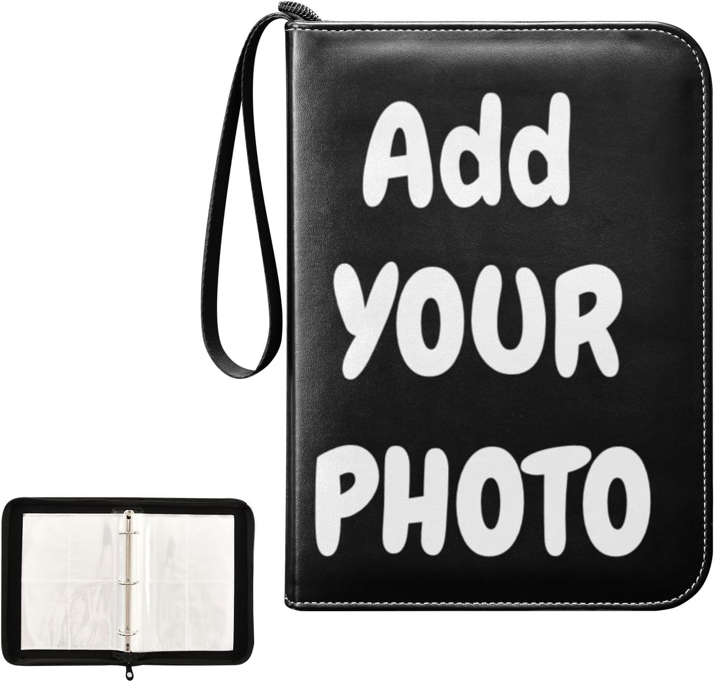 Carpeta personalizada para tarjetas de intercambio de fotos, soporte para libros, estuche con mangas, regalos para niños y niñas