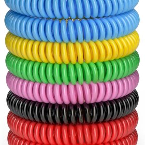 Paquete de 12 pulseras de mosquitos, bandas de mosquitos para adultos y niños con envueltas individualmente y sin DEET, pulseras naturales e Paquete de 12 pulseras de mosquitos, bandas de mosquitos para adultos y niños con envueltas individualmente y sin DEET, pulseras naturales e