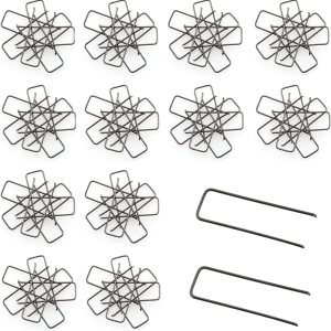 DGBRSM 100 pines en U florales para espuma de poliestireno, coronas de paja, arreglos de vacaciones, proyectos de manualidades (negro, 1.67 pulgadas) DGBRSM 100 pines en U florales para espuma de poliestireno, coronas de paja, arreglos de vacaciones, proyectos de manualidades (negro, 1.67 pulgadas)