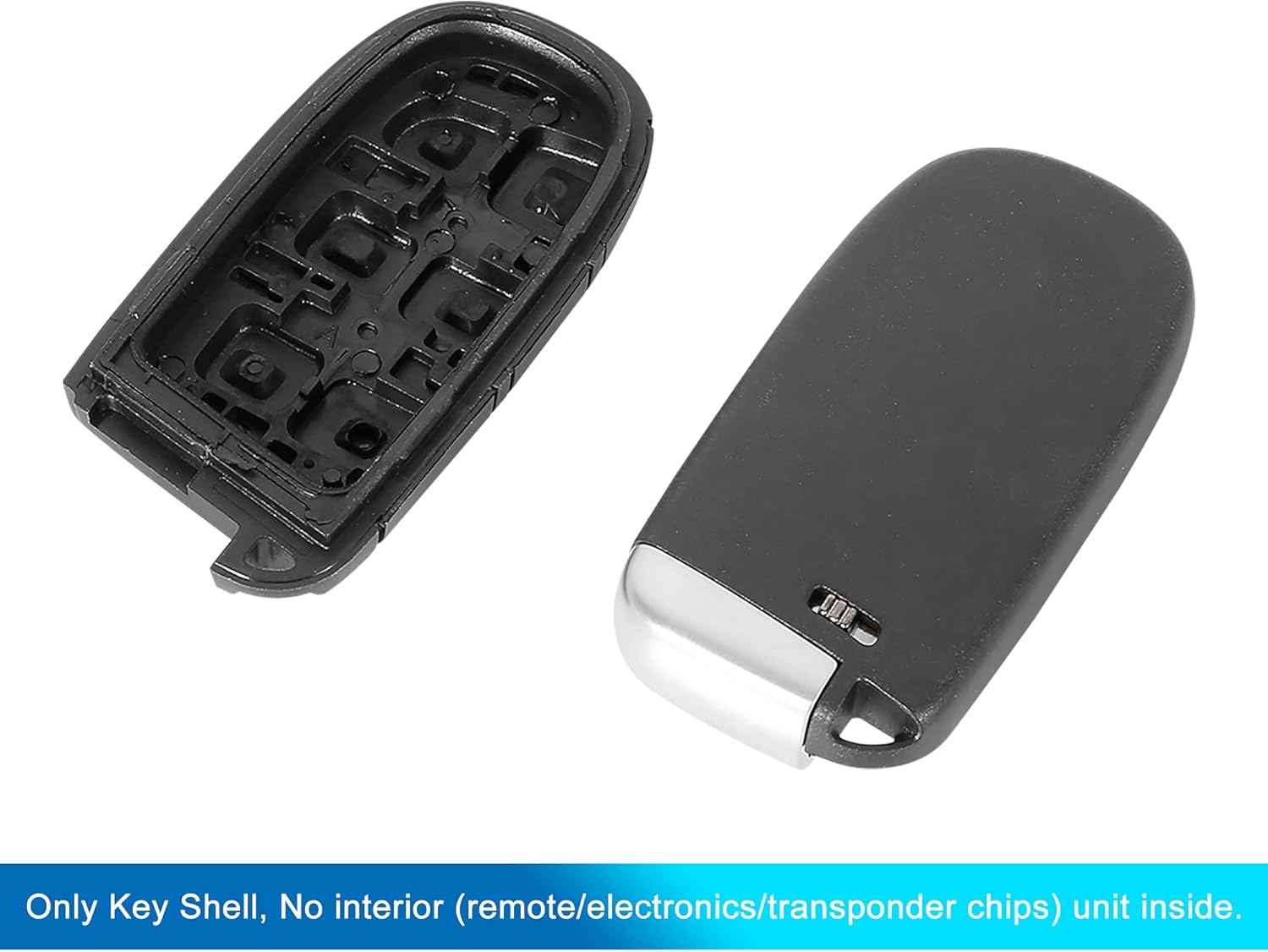 X AUTOHAUX 2 piezas de repuesto para llavero de automóvil para Dodge Journey 2012-2016 Dart 2013-2016 Challenger 2012-2014 Durango 2012-2014 Charger