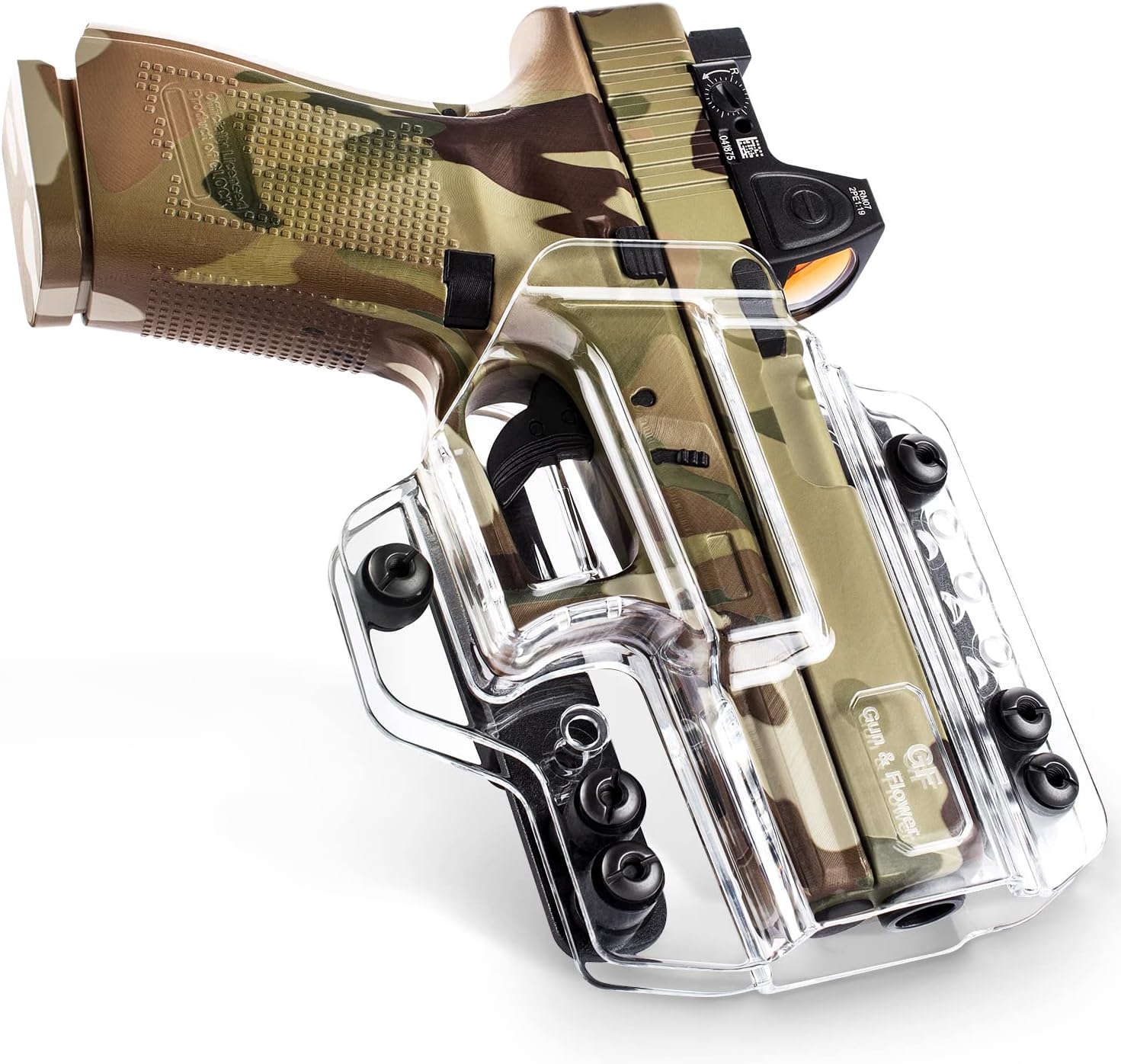 Fundas Taurus G2C, funda de paleta de polímero compatible con Taurus G2CG3C, Taurus Millennium PT111PT140 G2. Funda de transporte abierta para