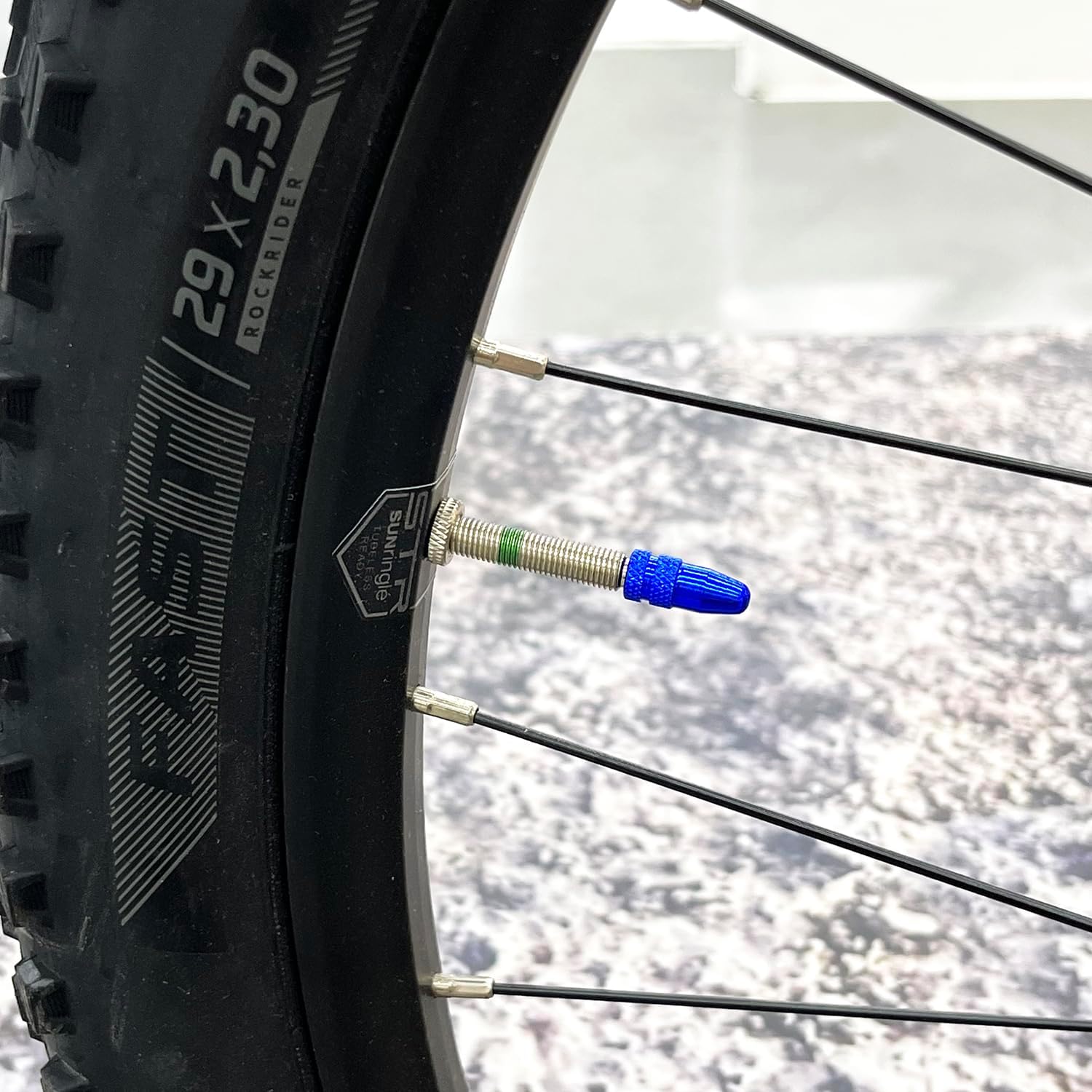 Bike Presta – Tapas de válvula de aluminio anodizado para neumáticos de bicicleta, cubiertas de vástago de polvo de aire, utilizadas en válvulas