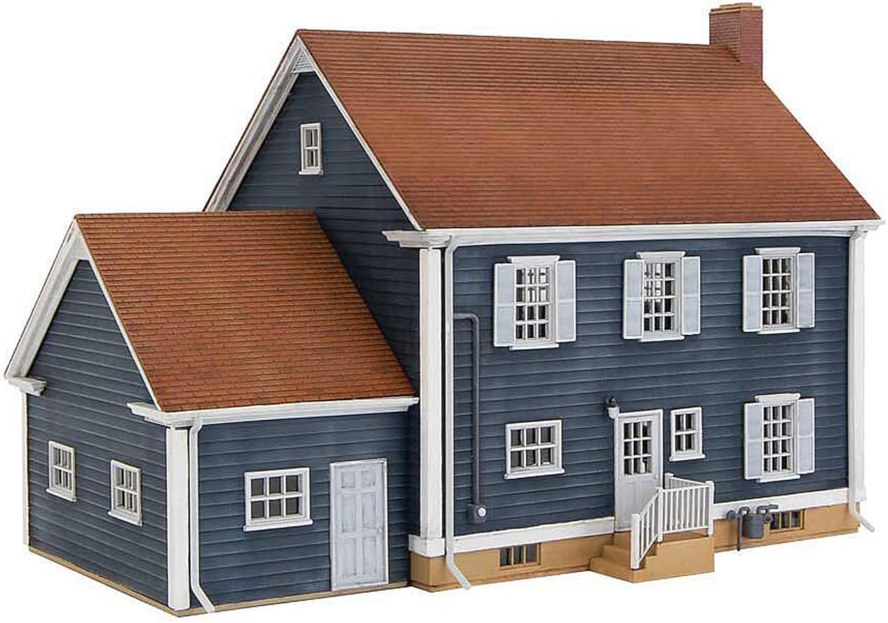 Walthers Cornerstone Kit de casa colonial modelo a escala HO