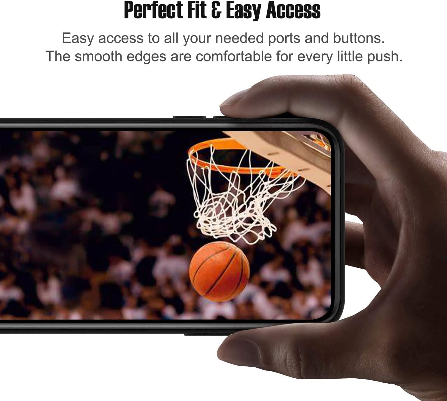 VNGDA Nombre y número personalizados de bricolaje  Houston Basketball Jersey  Funda de silicona líquida para iPhone 15 14 Pro Max 13 12 11 Xs Max Xr