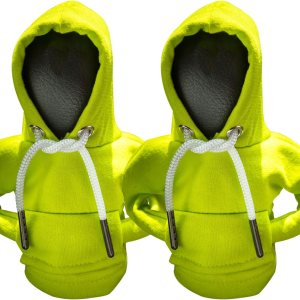 ECDREAM Sudadera con capucha para palanca de cambios de automóvil, 2 unidades, sudadera con capucha divertida para cambio de marchas, accesorios ECDREAM Sudadera con capucha para palanca de cambios de automóvil, 2 unidades, sudadera con capucha divertida para cambio de marchas, accesorios