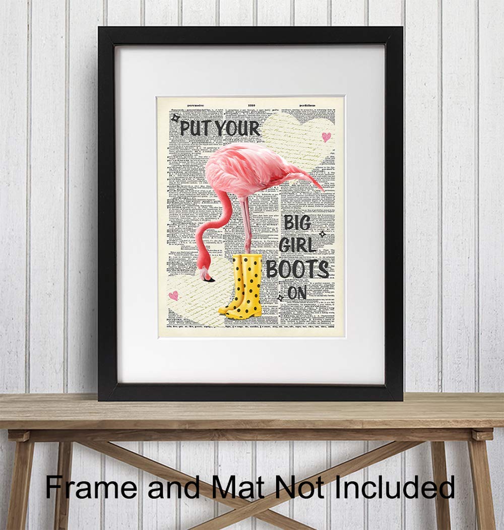 Cute Dictionary Wall Decor for Bedroom – Funny 8×10 Photo Poster – Girls, Kids Room Wall Art Decoration, Home Decor – Chic Motivational Gift for