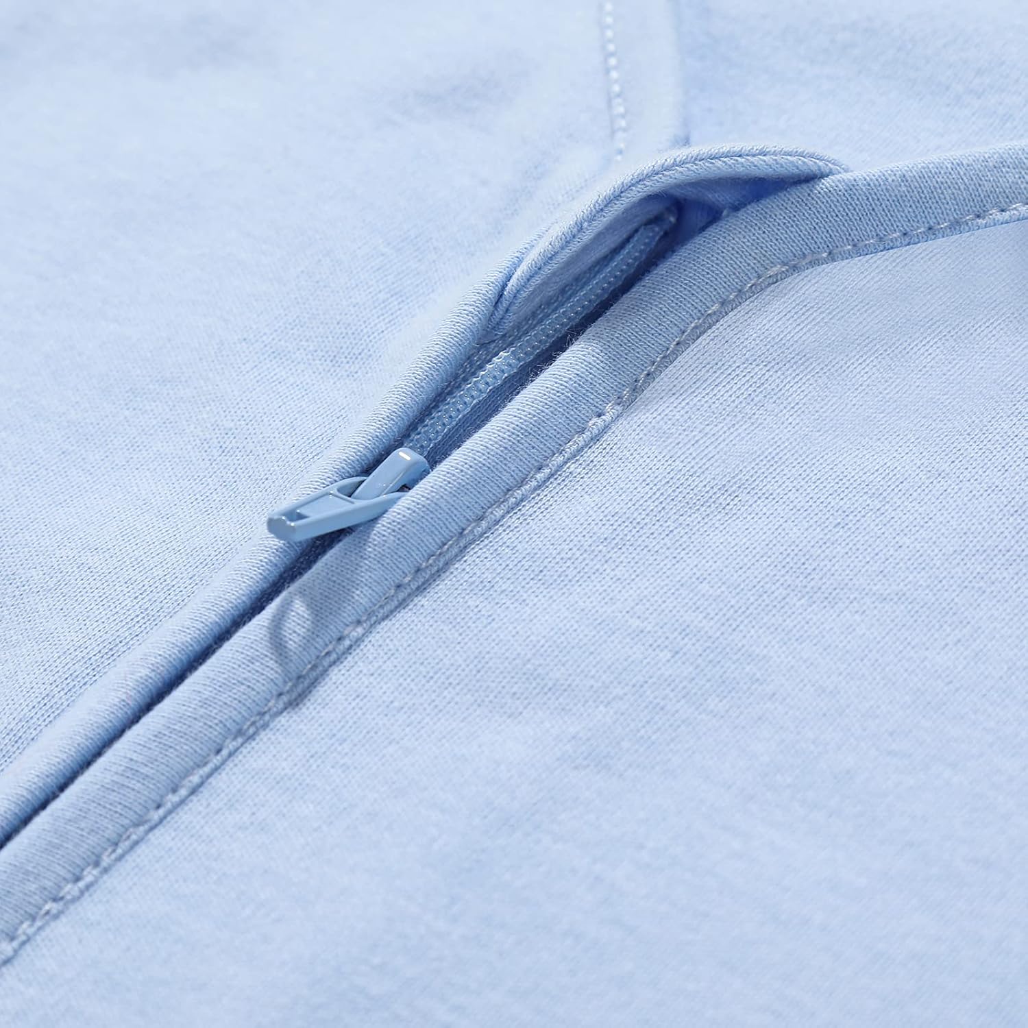 DaysU Saco de dormir de algodón para bebé, saco de dormir para bebé con cremallera bidireccional, manta para bebés recién nacidos, niños y niñas