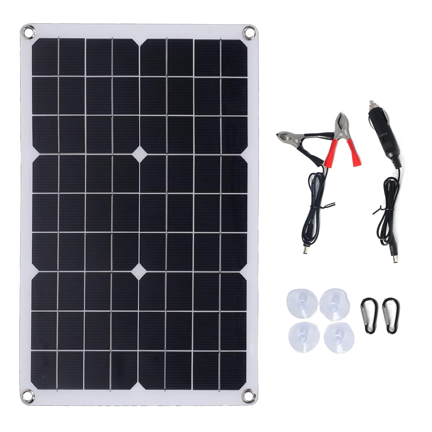 Tablero del cargador solar, panel solar portátil flexible impermeable del cargador de batería del tablero 20W para al aire libre