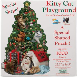 SUNSOUT INC – Kitty Cat Playground – Rompecabezas de 1000 piezas de forma especial por artista Giordano Studios – Tamaño acabado 22.5″ x 36.5″ SUNSOUT INC – Kitty Cat Playground – Rompecabezas de 1000 piezas de forma especial por artista Giordano Studios – Tamaño acabado 22.5″ x 36.5″