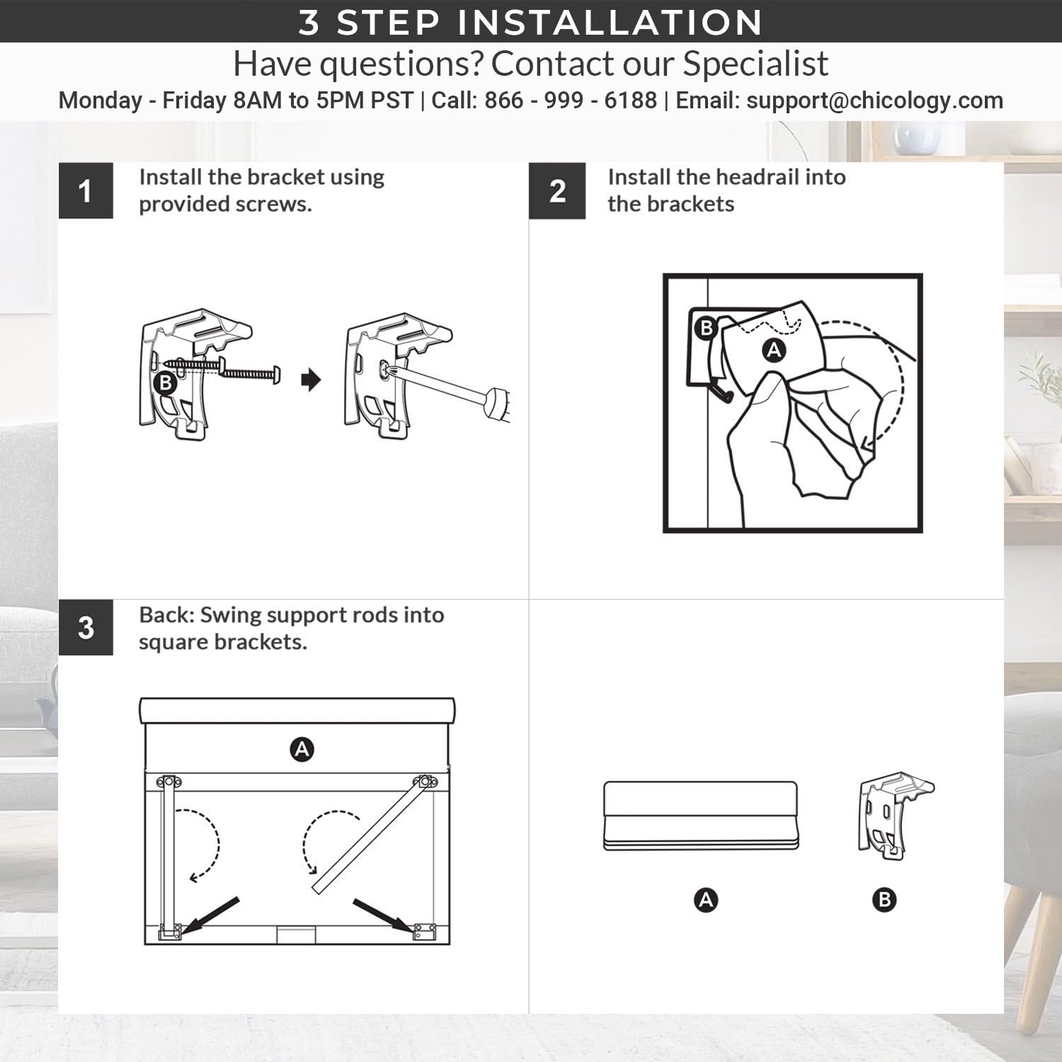 CHICOLOGY – Persianas romanas para ventanas, tratamientos de ventana, persianas para oscurecimiento de habitación, persianas de ventana, 29 pulgadas