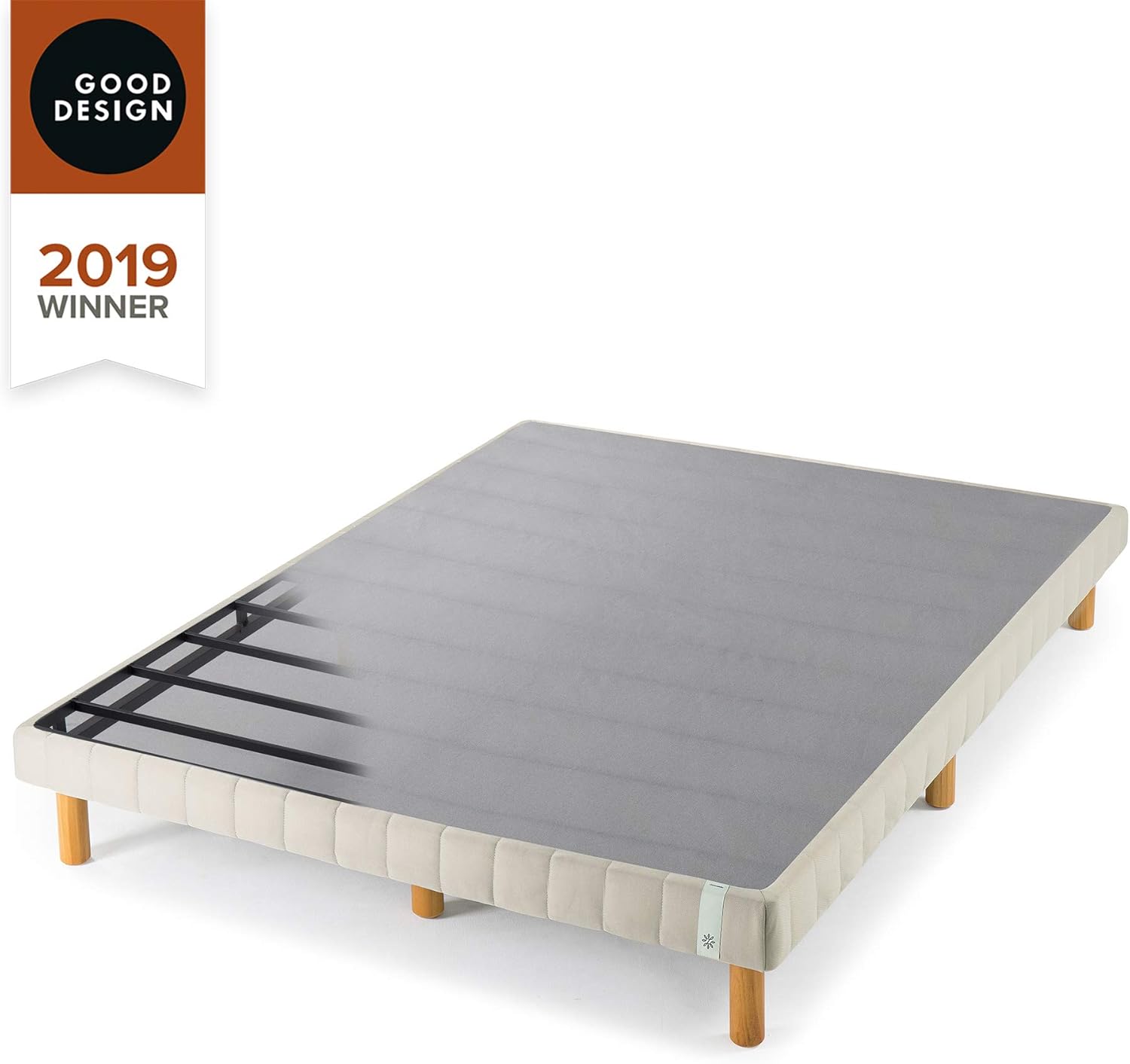 ZINUS Good Design Justina – Base de colchón de metal, plataforma de 11 pulgadas, no necesita somier, tamaño individual
