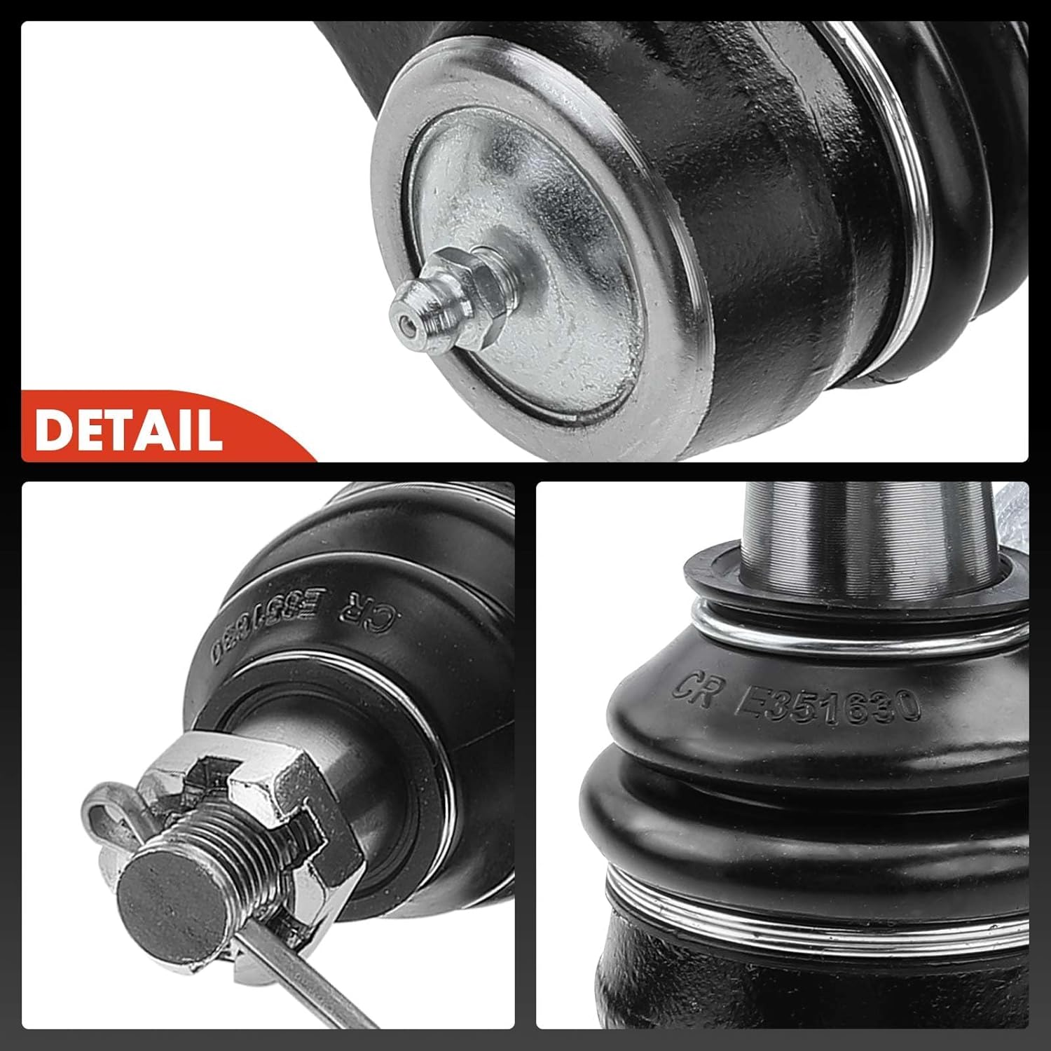 A-Premium 2 rótulas delanteras inferiores compatibles con Toyota Camry 1992-2001, Sienna 1998-2003, Avalon 1995-2004, Solara 1999-2003, Lexus RX300