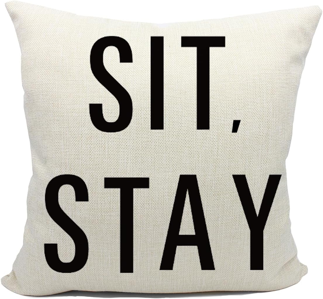 Fundas de almohada para perros de 18 x 18 pulgadas, reservadas para la almohada del perro, almohada para perros, decoración de habitación de perro,