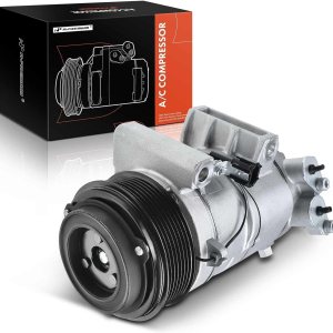 A-Premium Compresor de aire acondicionado con embrague compatible con Infiniti QX56 QX80 y Nissan Armada NV2500 NV3500 Titan Titan XD 2016-2018 A-Premium Compresor de aire acondicionado con embrague compatible con Infiniti QX56 QX80 y Nissan Armada NV2500 NV3500 Titan Titan XD 2016-2018