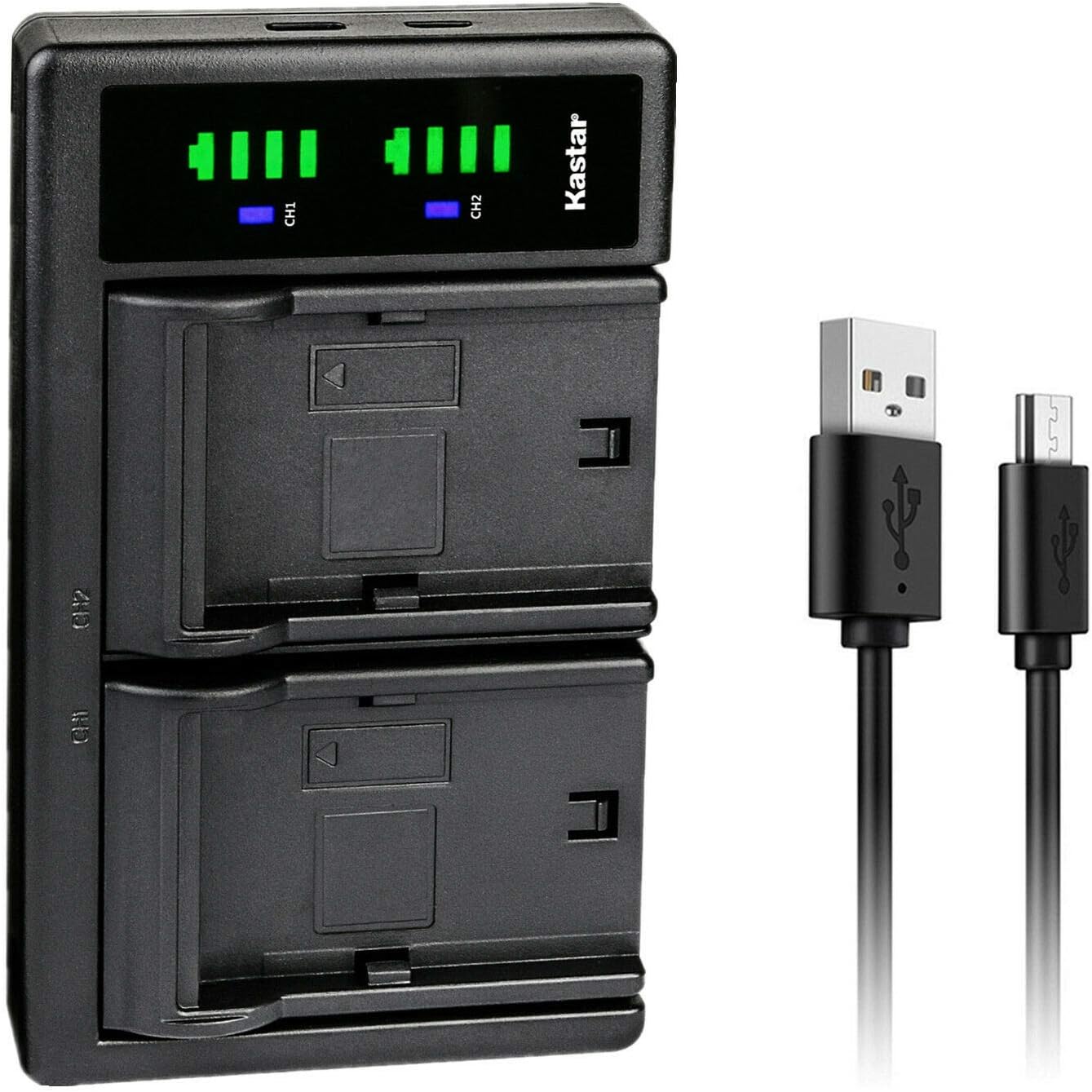 Kastar NB-11L LTD2 – Cargador de batería USB para Canon NB-11L NB11L, NB-11LH NB11LH (batería Canon CB-2LD CB-2LDE, CB-2LF CB-2LFE Charger, Canon
