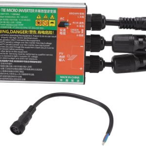 Garosa Rejilla Tie Micro Inversor Aleación de aluminio Micro Solar PV Inversor Refrigeración sin ventilador con cable de CA (GMI-180L-AC110V) Garosa Rejilla Tie Micro Inversor Aleación de aluminio Micro Solar PV Inversor Refrigeración sin ventilador con cable de CA (GMI-180L-AC110V)