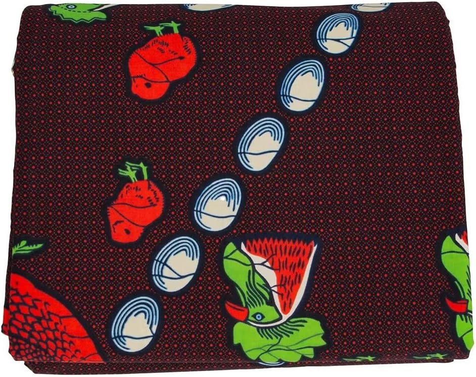 Tela africana 100% algodón Kente tela 6 yardas africana Ankara imprimir la tela de cera