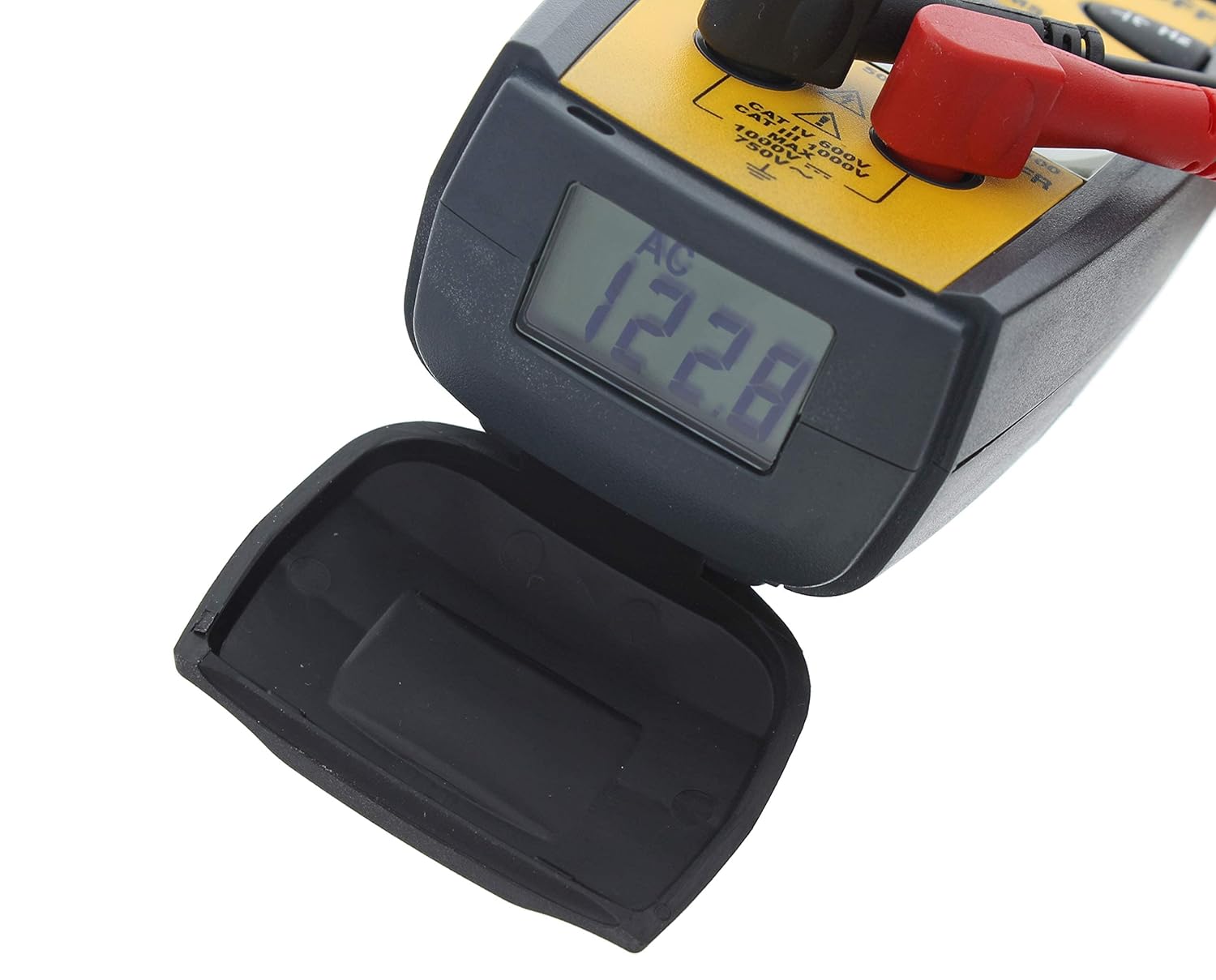 IDEAL INDUSTRIES INC. 61-775 1000 Amp TightSight – Abrazadera Medidor ACDC con TRMS, corriente y voltaje RMS verdaderos, CATIII para 1000 V, CATIV