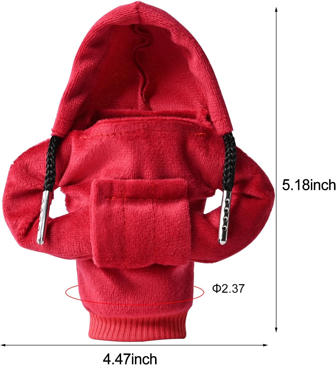 Sudadera con capucha para palanca de cambios de automóvil, accesorios interiores de automóviles, camisa con capucha de moda, divertido suéter con