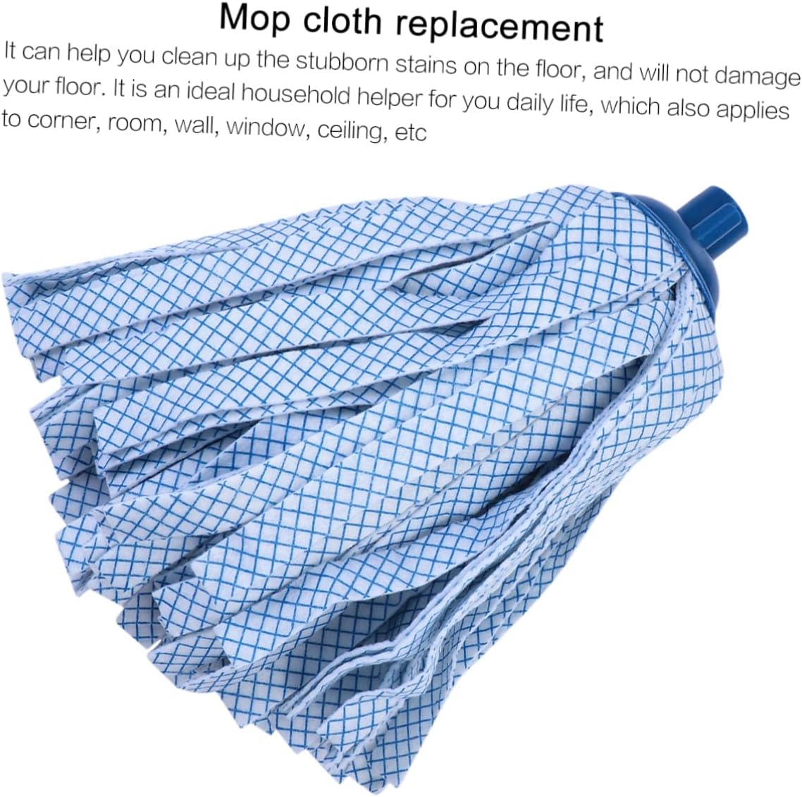 STOBAZA 6 piezas de repuestos para trapeador en seco para reemplazar el agua, cabezal de cocina, absorbe el agua, absorbente de trabajo, herramienta