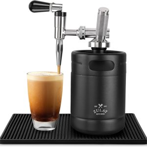 Zulay Nitro – Cafetera fría Nitro con válvula de alivio de presión y grifo de crema, regalo para los amantes del café, cafetera Nitro Cold Brew para Zulay Nitro – Cafetera fría Nitro con válvula de alivio de presión y grifo de crema, regalo para los amantes del café, cafetera Nitro Cold Brew para