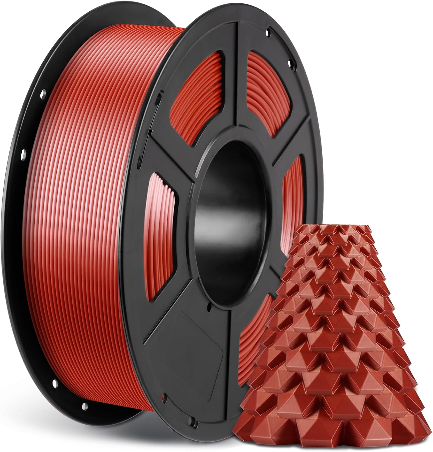 ANYCUBIC Filamento de seda, filamento de ácido poliláctico para impresión 3D brillante sin obstrucciones, 0.069 in, precisión dimensional +- 0.001