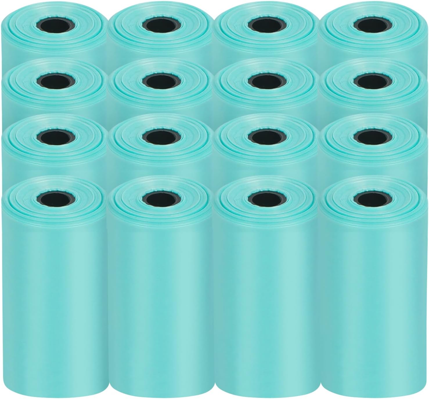 Toplive Rollos de bolsas para excrementos de perro, bolsas de basura para perros, extragruesas, fuertes, a prueba de fugas, 16 rollos (240 bolsas),