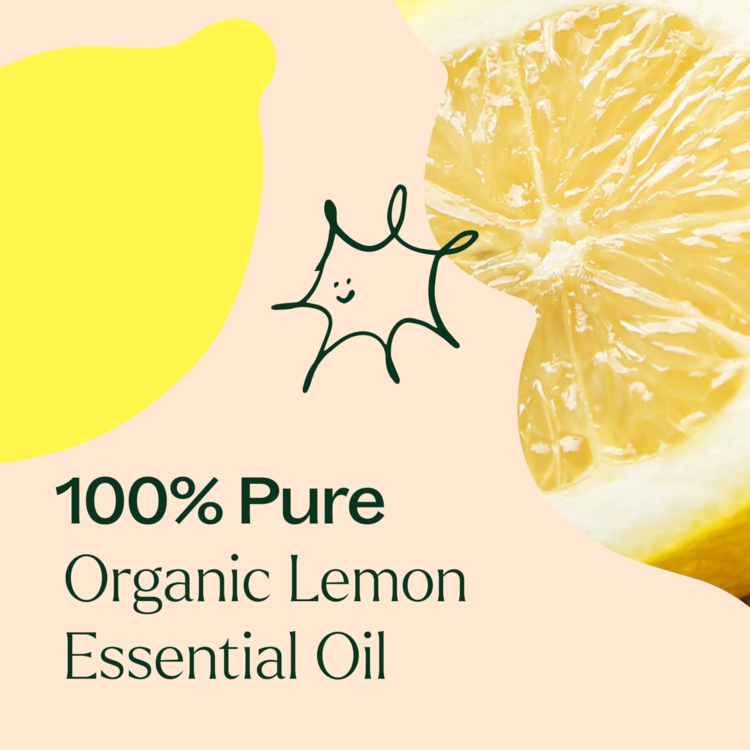 Aceite esencial orgánico de limón, tratamiento con plantas con certificado USDA , Transparente