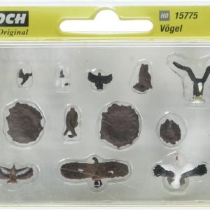 Noch 15775 Figuras a escala 15H0 de pájaros Noch 15775 Figuras a escala 15H0 de pájaros