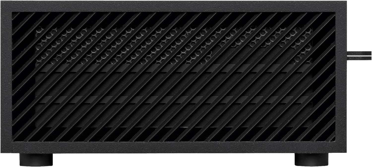 ASUS ExpertCenter PN64 Mini PC System con Intel Core i5-12500H, 8GB DDR5, M.2 PCIE G4 256GB SSD, WiFi 6E, Bluetooth, USB-C, Quad-Display, Windows 11