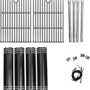 EG – Kit de piezas de parrilla para parrilla experta de 4 quemadores 720-0789H, piezas de repuesto para parrilla de gas Expert 720-0789MB, rejillas EG – Kit de piezas de parrilla para parrilla experta de 4 quemadores 720-0789H, piezas de repuesto para parrilla de gas Expert 720-0789MB, rejillas
