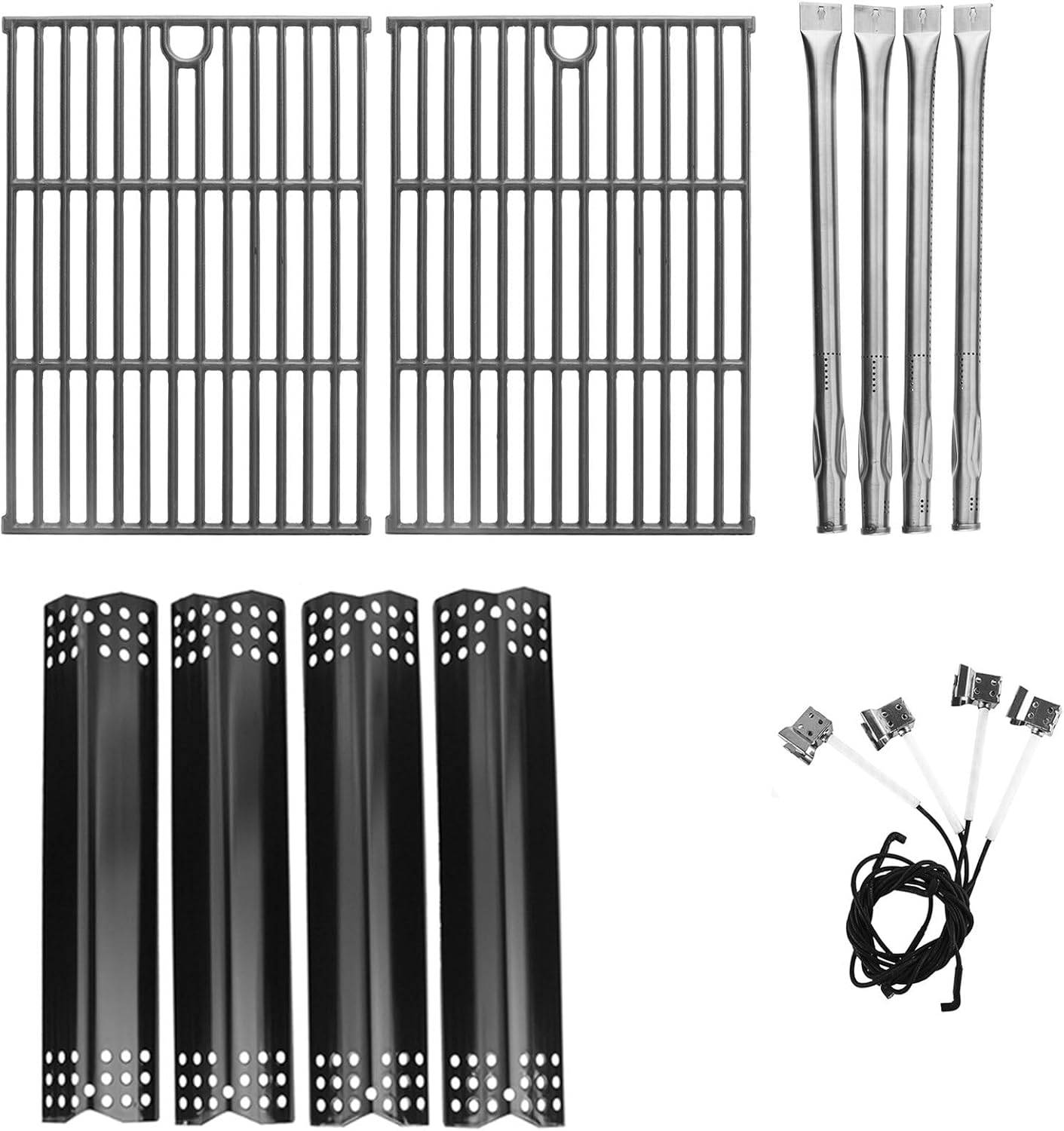 EG – Kit de piezas de parrilla para parrilla experta de 4 quemadores 720-0789H, piezas de repuesto para parrilla de gas Expert 720-0789MB, rejillas