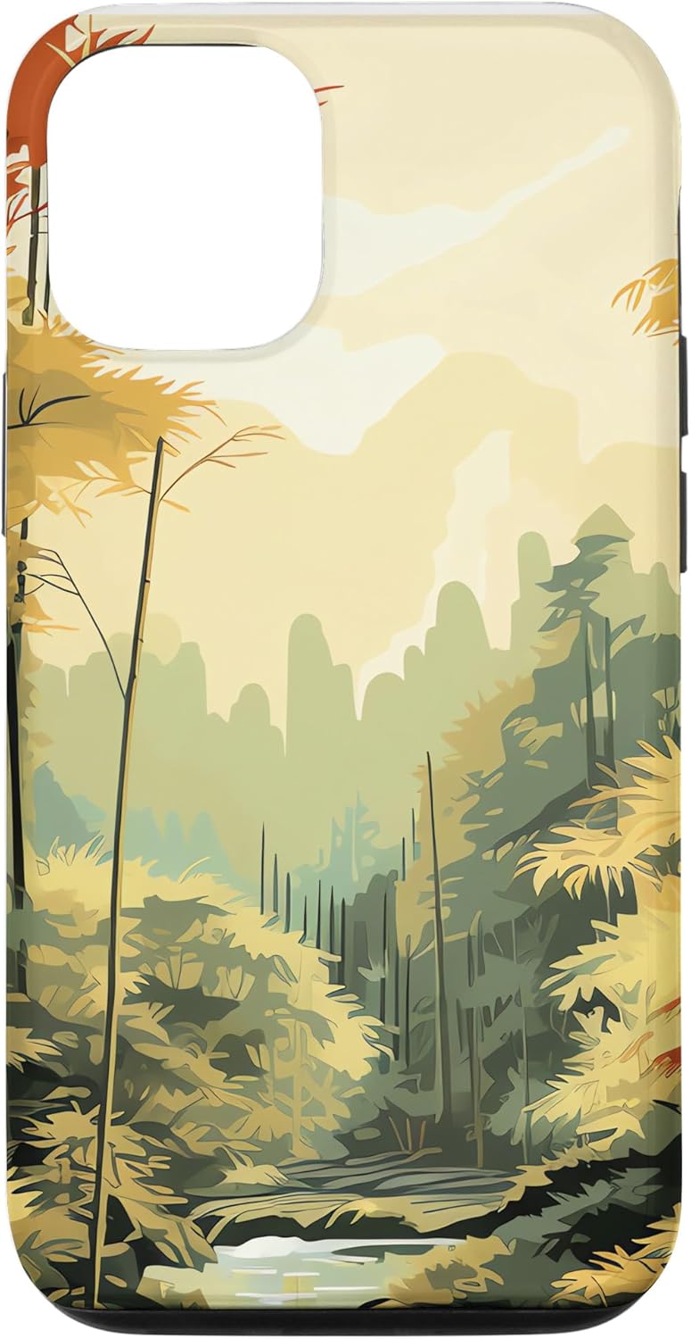 iPhone 13 Pro Bamboo Brilliance Exploring Vibrant Forest Colors Case