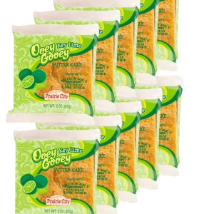 Prairie City Bakery Ooey – Pastel de mantequilla Gooey Envuelto individualmente, pasteles de aperitivos de 2 onzas, paquete de 10 (lima clave) Prairie City Bakery Ooey – Pastel de mantequilla Gooey Envuelto individualmente, pasteles de aperitivos de 2 onzas, paquete de 10 (lima clave)