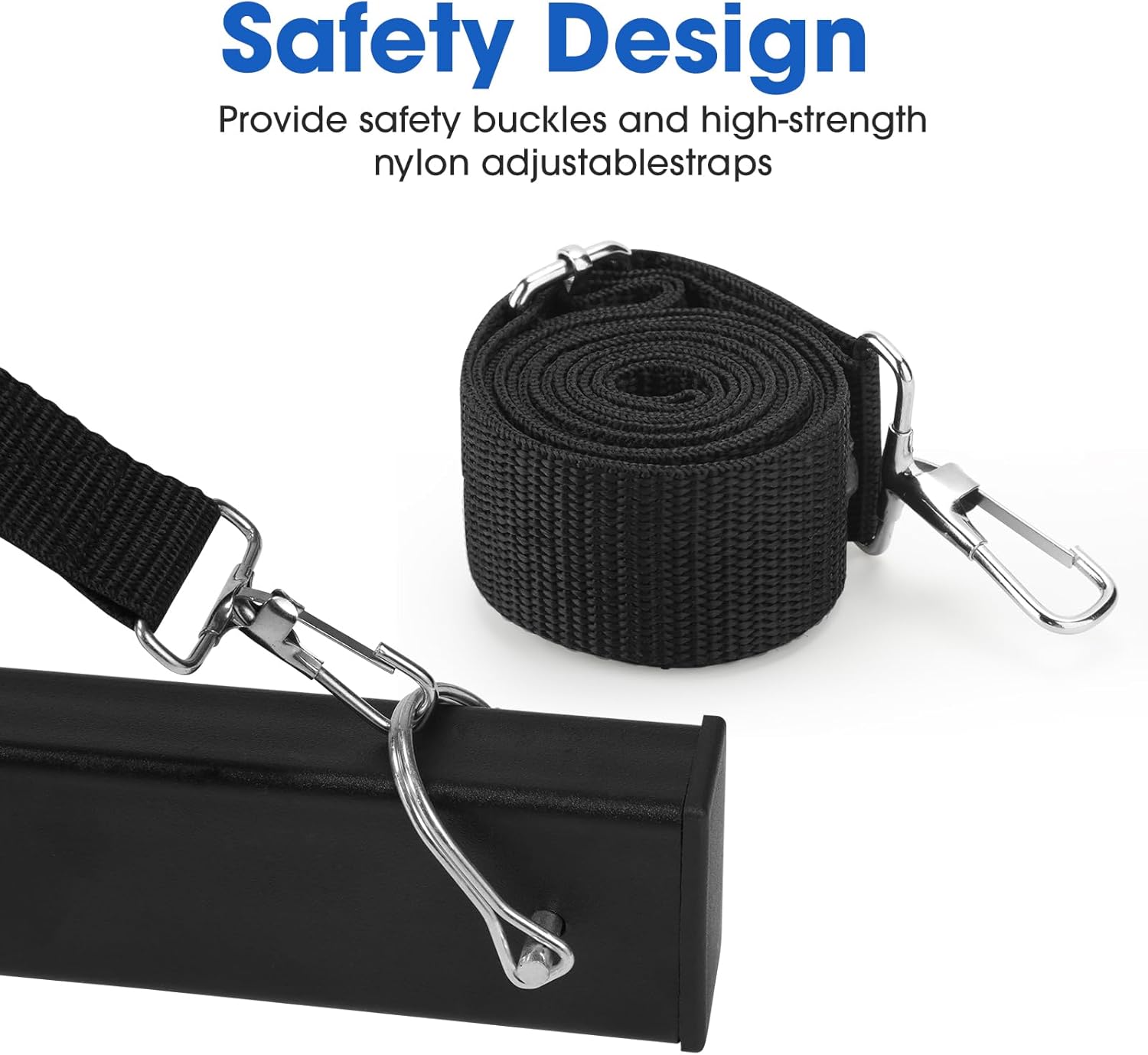Morohope Estante de almacenamiento para kayak, estantes de pared resistentes para garaje y almacenamiento al aire libre, estante de almacenamiento