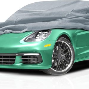 Funda de coche de 5 capas para Porsche Taycan 2020-2023, ajuste semipersonalizado, protección contra arañazos, resistente al viento, a prueba de Funda de coche de 5 capas para Porsche Taycan 2020-2023, ajuste semipersonalizado, protección contra arañazos, resistente al viento, a prueba de