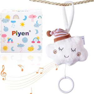 Cochecito de bebé colgante campana caja de música relajante juguetes de bebé, canción de cuna de bebé Cochecito de bebé colgante campana caja de música relajante juguetes de bebé, canción de cuna de bebé