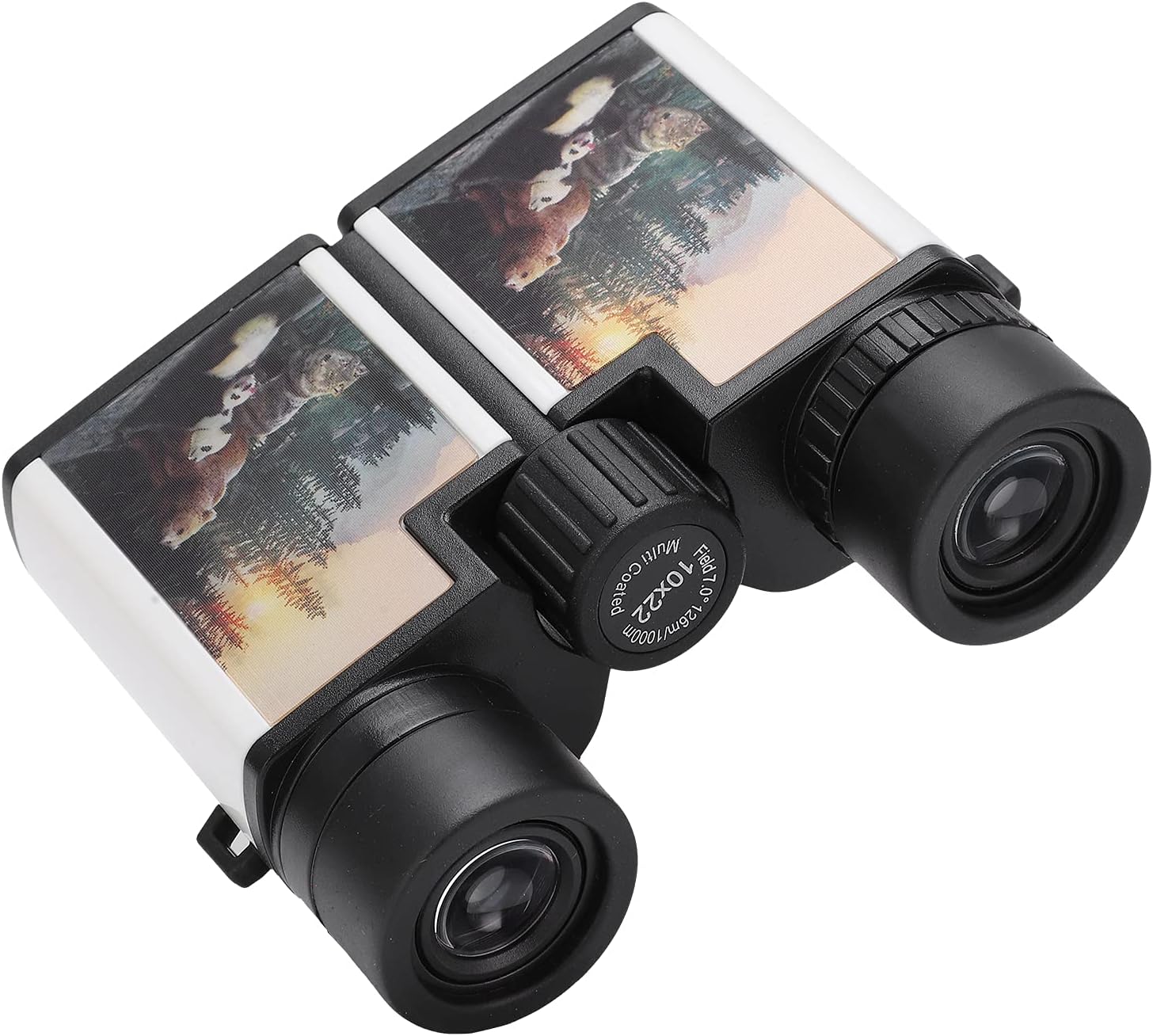 Telescopio binocular, óptica compacta de alta definición impermeable y anti binoculares de niebla, utilizado para observación de larga distancia