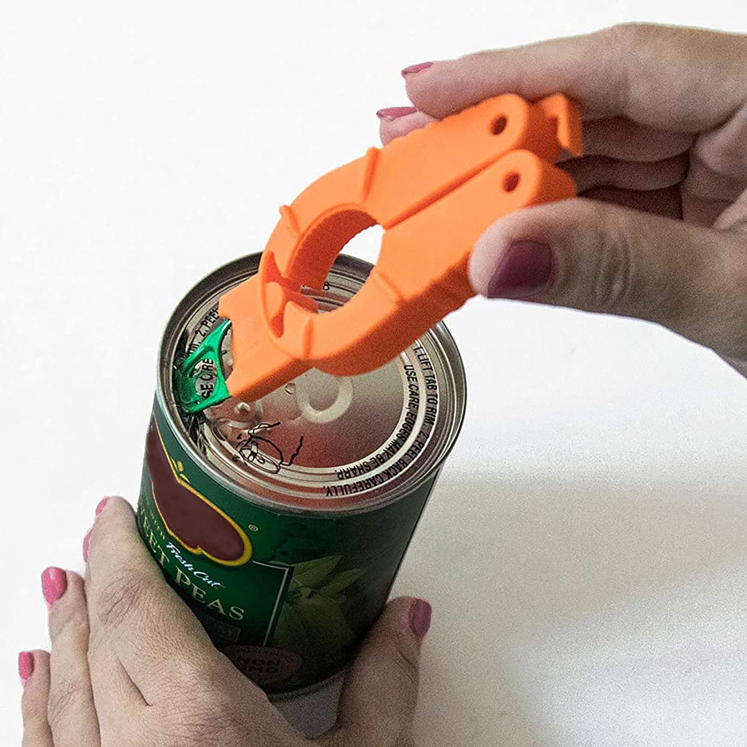 Abrebotellas y latas, paquete de 3 botellas de agua de plástico, giratorias, sopa con lengüeta para tirar, agarre multifuncional para botellas,