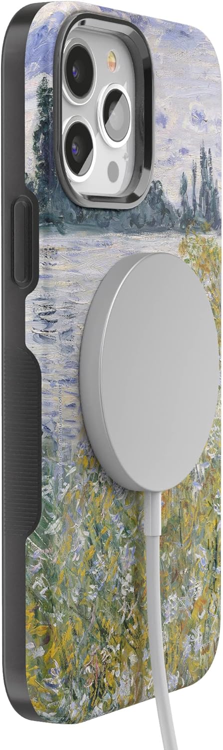 Casely Funda para iPhone 13 Pro Max  Île aux Fleurs  The Met Museum  Compatible con MagSafe
